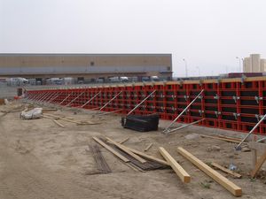 encofrado marco / modular / de acero / para columna