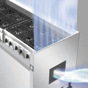 cortina de aire empotrable / para cocina profesional