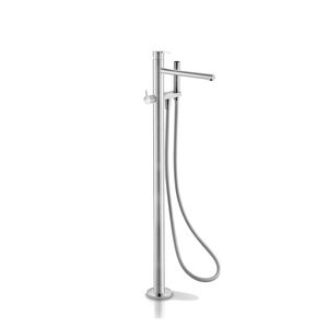 grifo monomando para bañera / para suelo / de acero inoxidable / de baño