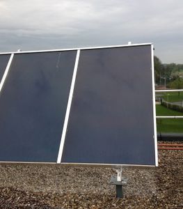 estructura de soporte para cubierta plana / para techo / para módulo fotovoltaico