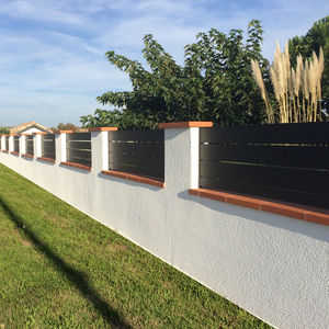 valla de jardín / de aluminio