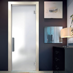 puerta de interior / de vaivén / de vidrio