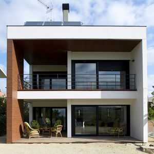 casa prefabricada / moderna / de hormigón / ecológica