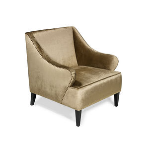 sillón clásico / de tejido / de cuero / de roble