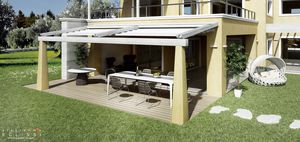 cobertura para pérgola corrediza