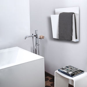 radiador toallero eléctrico / de aluminio / moderno / rectangular
