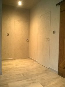 puerta de interior / para armario / para vestidor / abatible