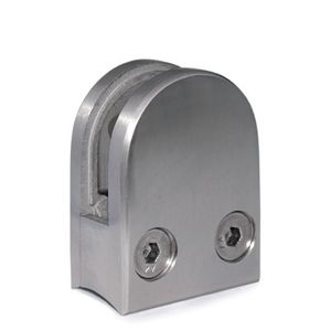 pinza para vidrio de acero inoxidable / para paneles / para barandilla