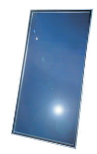 colector solar térmico plano / para calefacción / para calentar el agua / para tejado