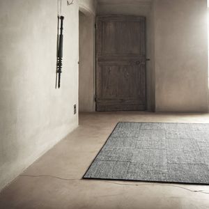 alfombra moderna / con motivos / de lana / rectangular