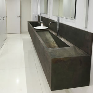 revestimiento de pared de piedra natural / para uso residencial / profesional / liso