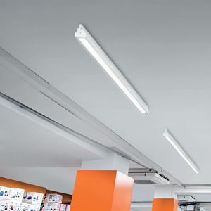 luminaria suspendida / LED / lineal / de aluminio