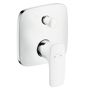 grifo monomando para bañera / encastrable / de metal cromado / para baño