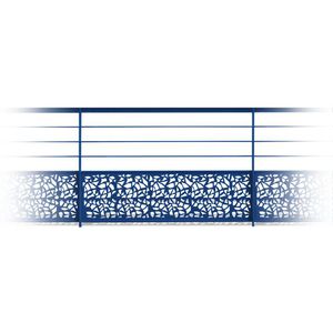 barandilla de acero / con barrotes / de exterior / para escalera