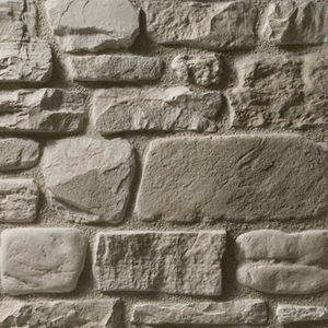 revestimiento de pared de piedra reconstituida / para uso residencial / para el sector servicios / texturado