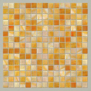 mosaico de interior / de pared / de vidrio / con motivos geométricos