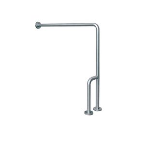 barra de apoyo de metal / recta / en L / de pared