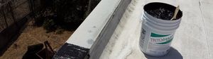 impermeabilizante líquido para techado / para terraza / para cimentación / flexible