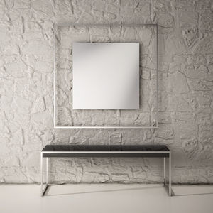espejo de pared / moderno / cuadrado