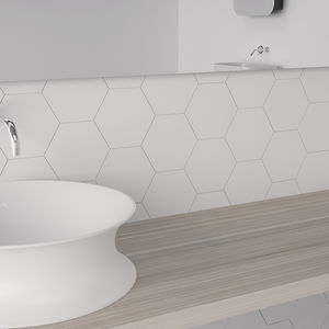 baldosa de baño / de pared / de cerámica / con motivos