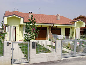 teja curva / de hormigón