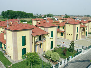 teja curva / de arcilla / doble