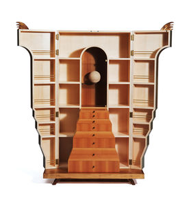 armario de salón moderno / de madera