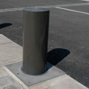 bolardo de protección / de aluminio / de acero inoxidable / fijo