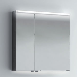mueble de pared para cuarto de baño con espejo
