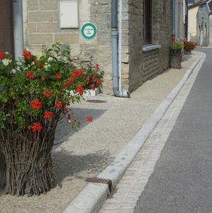 canal de drenaje pavé / para calle / de hormigón de alto rendimiento / con pendiente