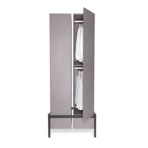 armario modular / moderno / de MDF / con puertas batientes
