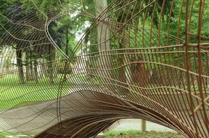 enrejado para muro vegetal / de acero