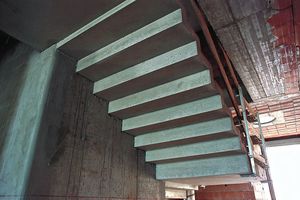 encofrado modular / de poliestireno expandido / para escalera