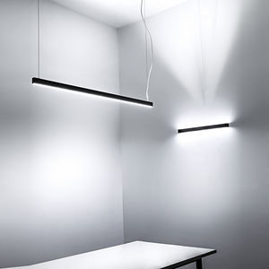 perfil de iluminación suspendido / de pared / de techo / LED