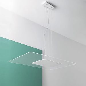 lámpara suspendida / moderna / de aluminio / de PMMA