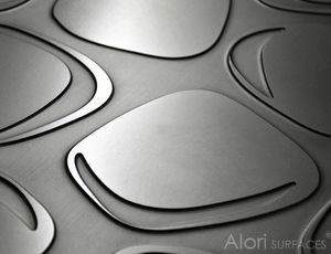 panel decorativo de aluminio / para interiores / para falso techo / para exteriores