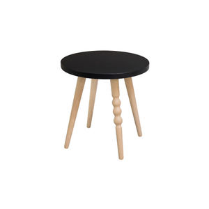 taburete moderno / de haya / de madera maciza / de MDF lacado