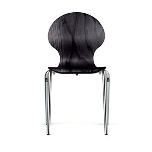 silla de conferencia apilable / con reposabrazos / tapizada / módulos
