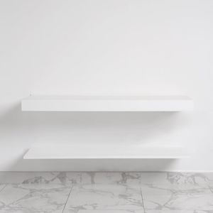 estantería mural / moderna / de material compuesto / de baño