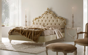 cama extragrande / queen size / de diseño nuevo barroco / tapizada
