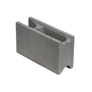 bloque de encofrado de hormigón / para sótano / para cimentación / recto