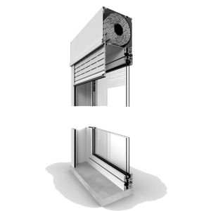 persianas exteriores / de aluminio / para ventanas