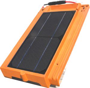 teja fotovoltaica / de resina termoplástica / marrón / aspecto tradicional