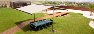 toldo con cofre / punto recto / autoportante / manual