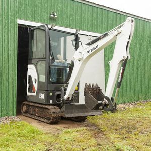 excavadora mini / con orugas / compacta / para obra
