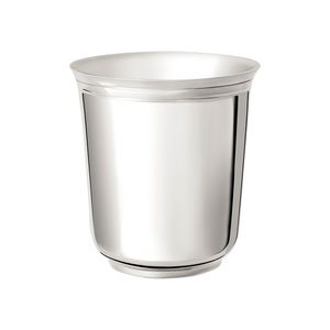 taza de plata maciza / de metal plateado