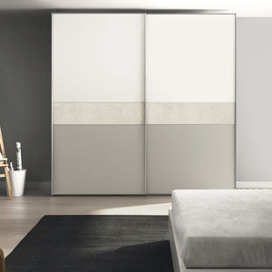 armario moderno / de MDF / con puertas corredizas / profesional