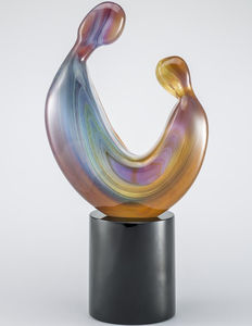 escultura de cristal de Murano