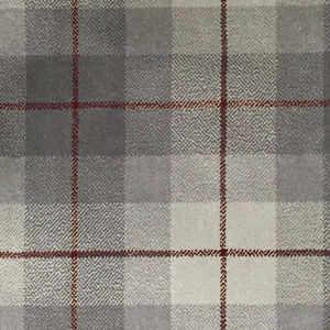 alfombra moderna / a cuadros / de lana / rectangular