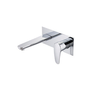 grifo monomando para lavabo / encastrable / de latón cromado / de baño